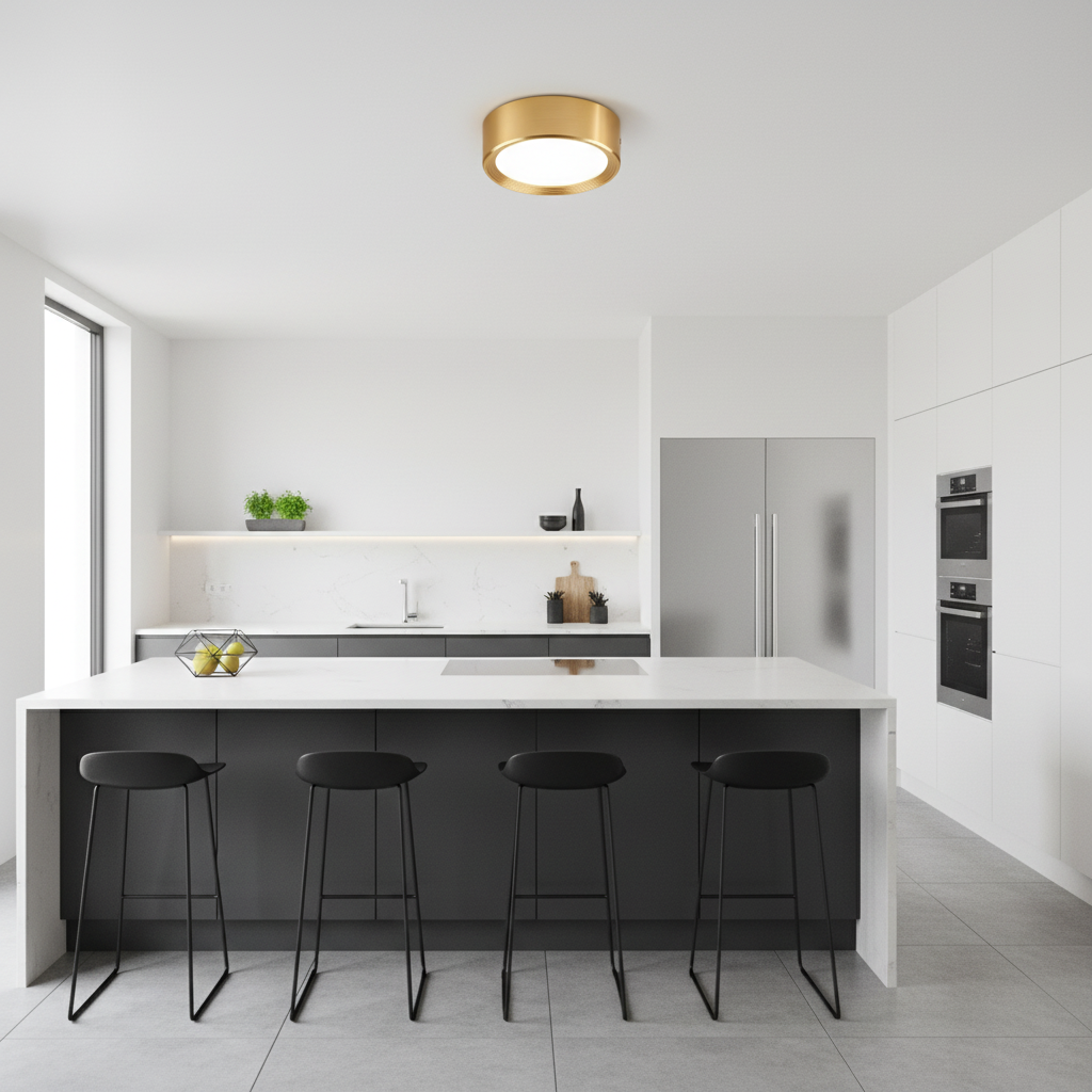 Ultra-Thin LED Ceiling Light | Modern Flush Mount Fixture