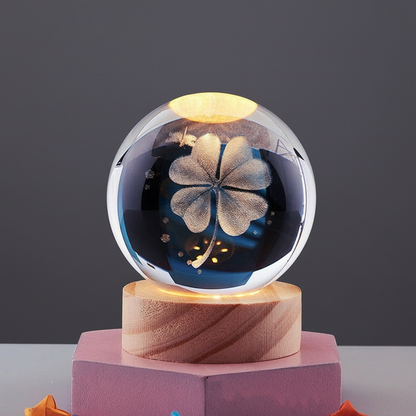 LumiOrb | 3D Crystal Ball Night Lamp