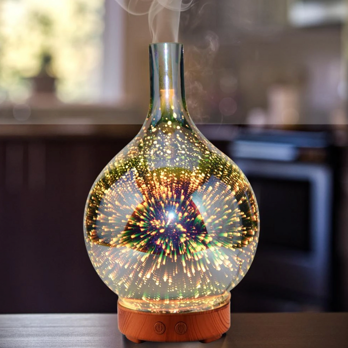 AromaBurst | 3D Glass Aroma Diffuser for Essential Oils 0
