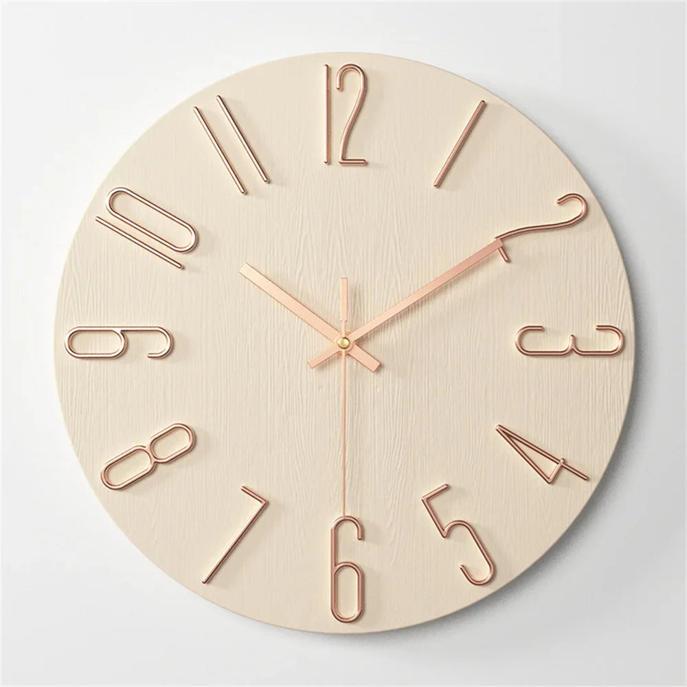 AxisTime 3D Wall Clock | Modern Wall Clock for Home Decor 0