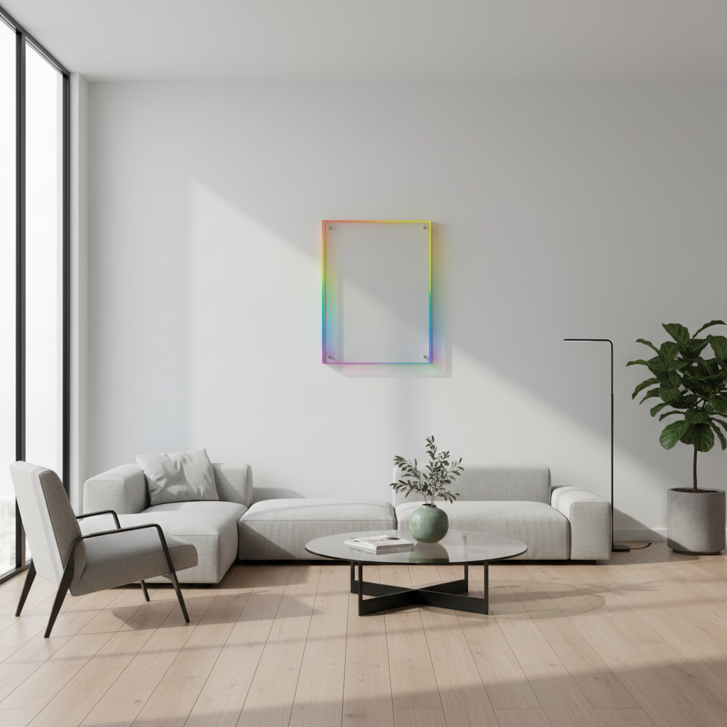 PrismFrame | Colorful Acrylic Photo Frame