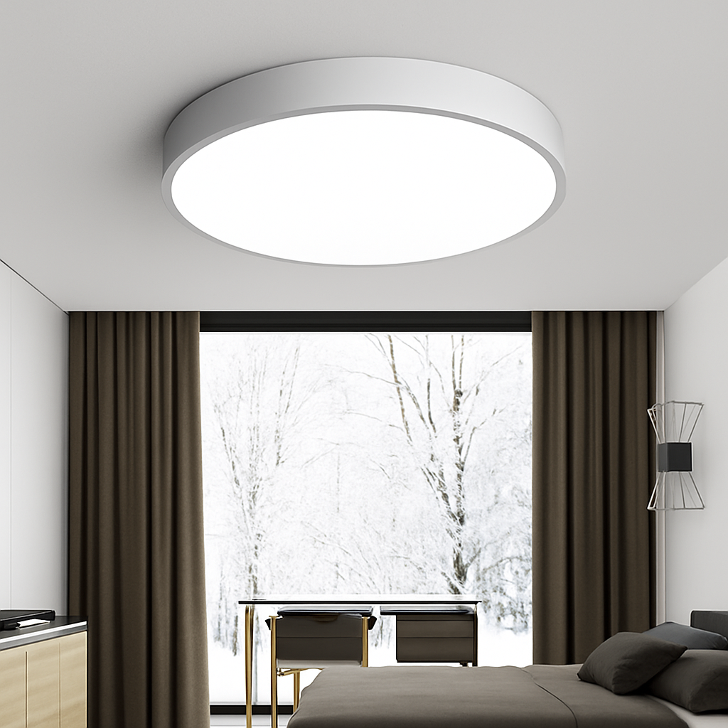 Elegant LED Flush Mount Ceiling Light | Modern Interior Lighting 4