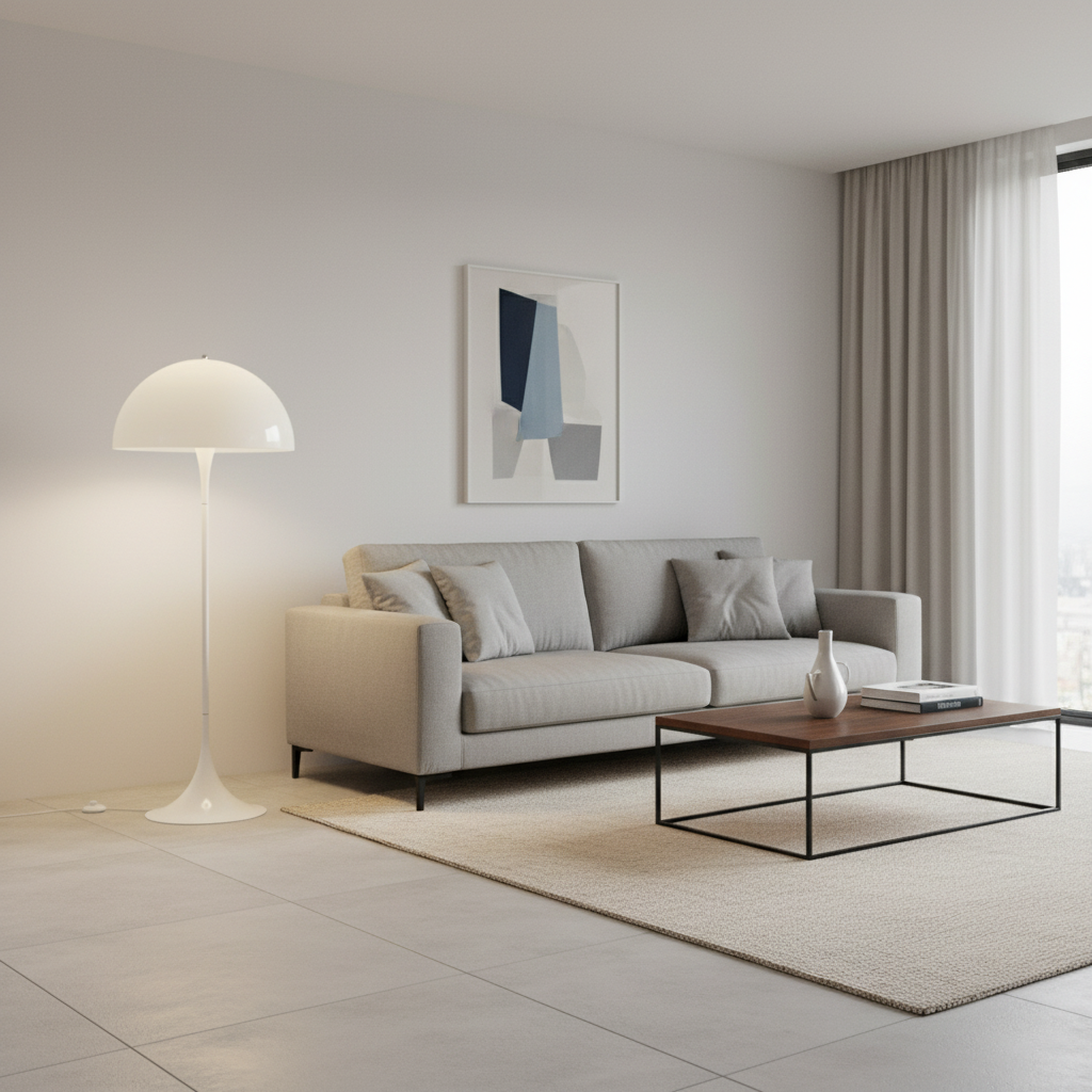 Mushroom LED Table Lamp | Modern Bedside and Desk Lighting