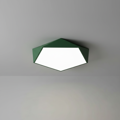 Geometric LED Ceiling Light | Modern Design Fixture