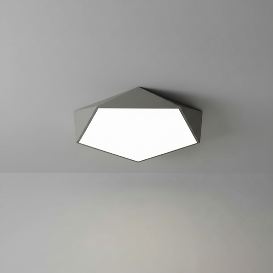 Geometric LED Ceiling Light | Modern Design Fixture