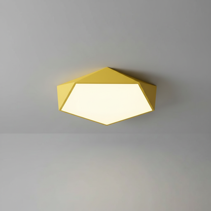 Geometric LED Ceiling Light | Modern Design Fixture