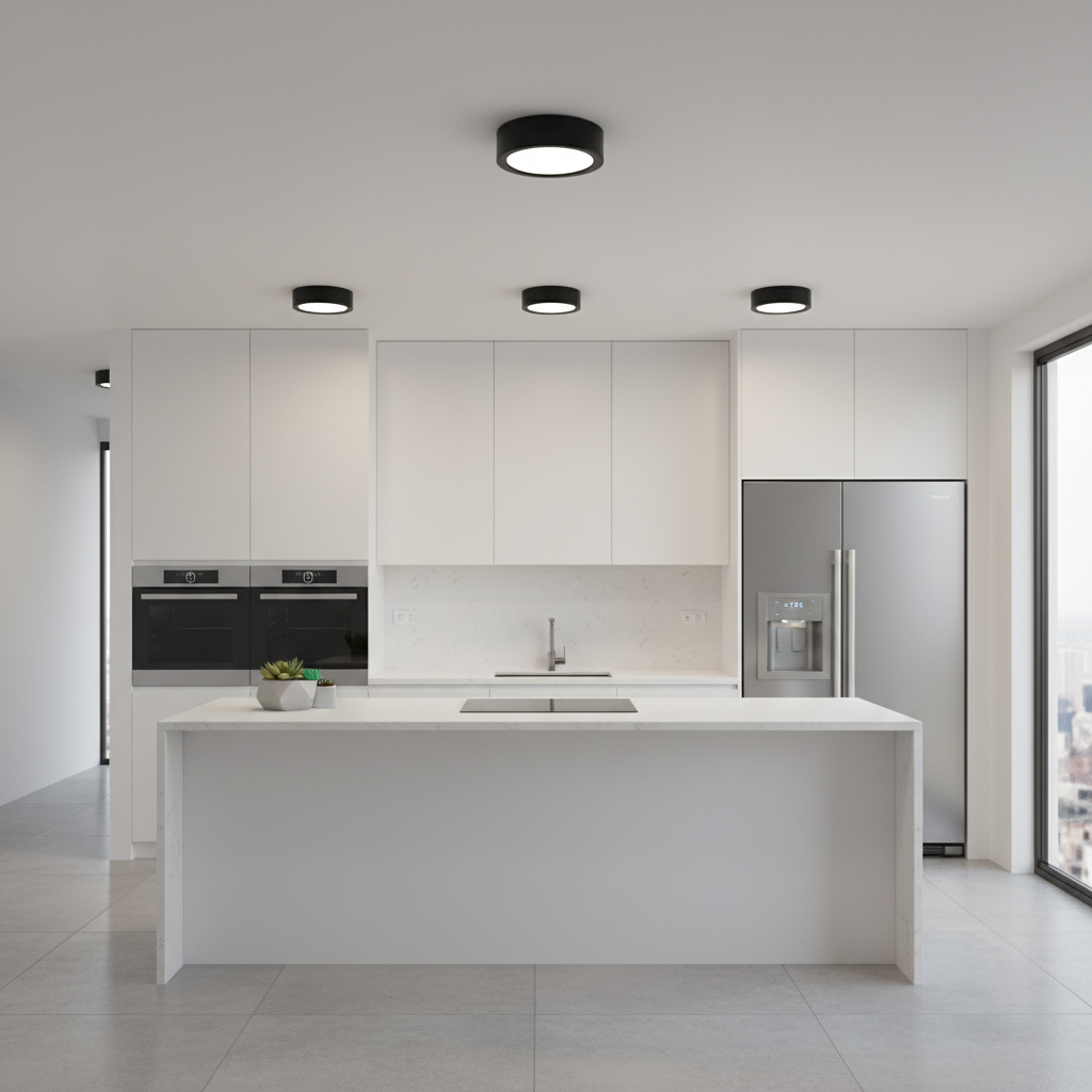 Ultra-Thin LED Ceiling Light | Modern Flush Mount Fixture
